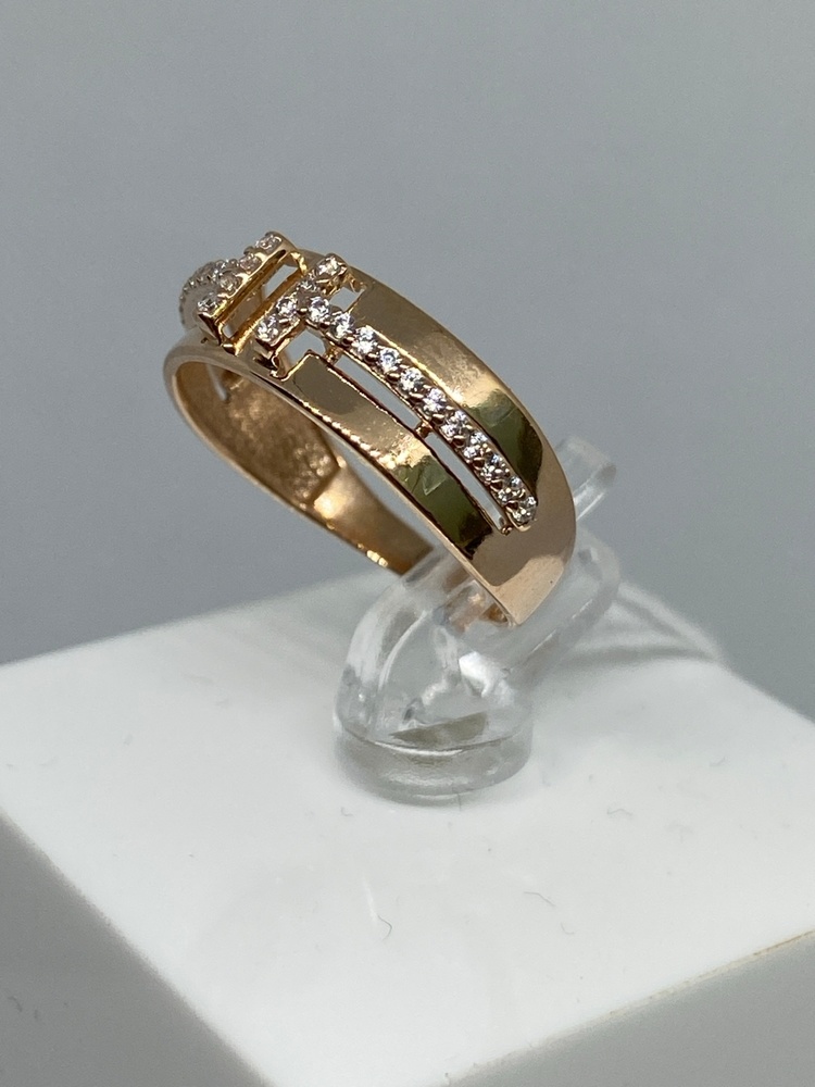КОЛКМИ585 КОЛЬЦО С КАМНЯМИ (Au 585)
