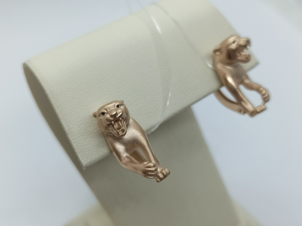 СЕРЬГИ ЭМАЛЬ (Au 585)