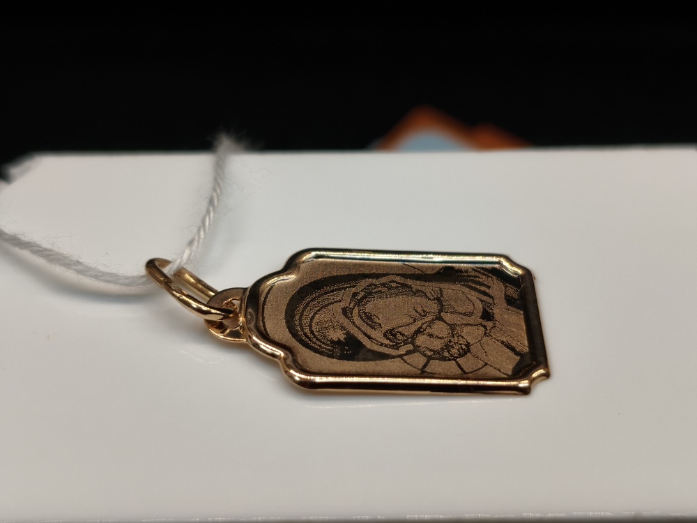 ПОДВЕСКА ИКОНА БЕЗ КАМНЯ (Au 585)