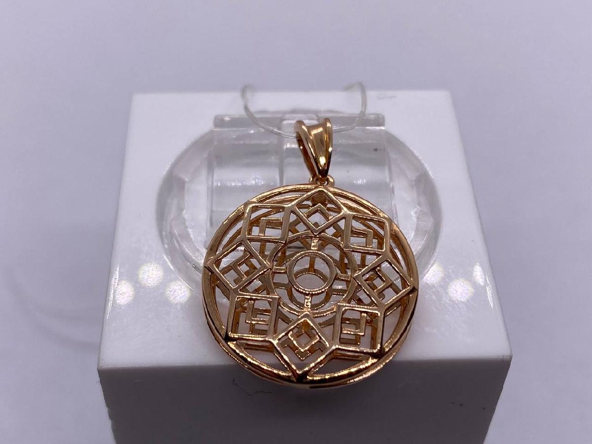 00-63-0062-00 ПОДВЕСКА БЕЗ КАМНЯ (Au 585)