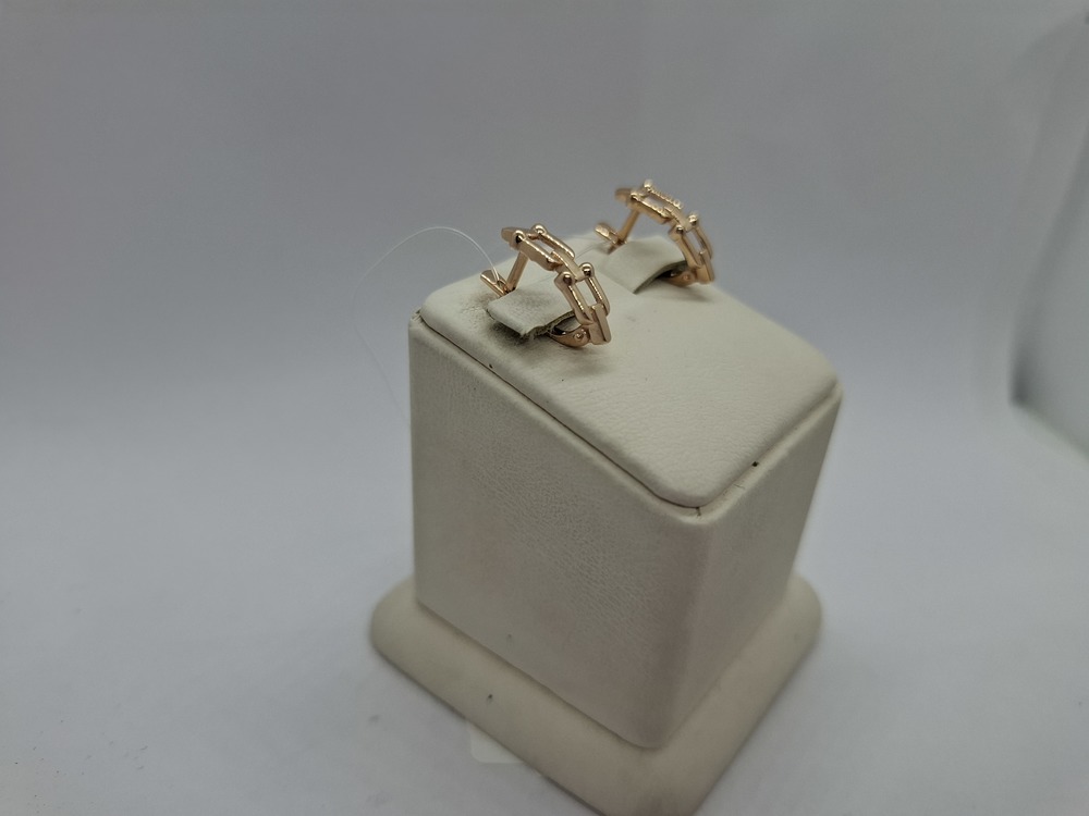 СЕРЬГИ БЕЗ КАМНЯ (Au 585) СЕРЬГИ БЕЗ КАМНЯ (Au 585)