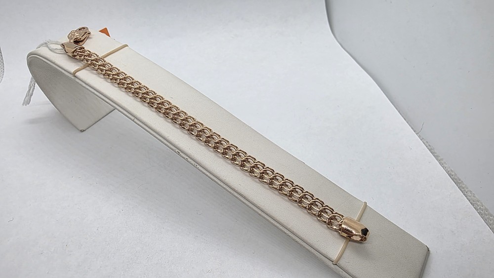 БРАСЛЕТ ПОЛНОВЕСНЫЙ Итальянка Au 585