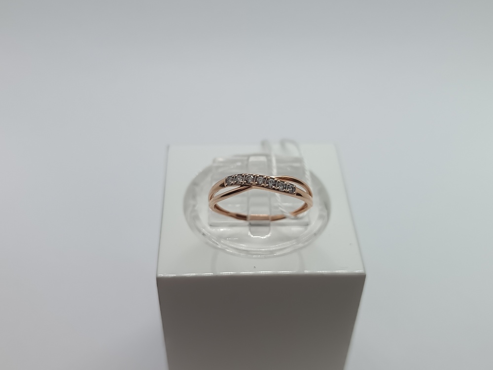 КОЛКМИ585 КОЛЬЦО С КАМНЯМИ (Au 585)