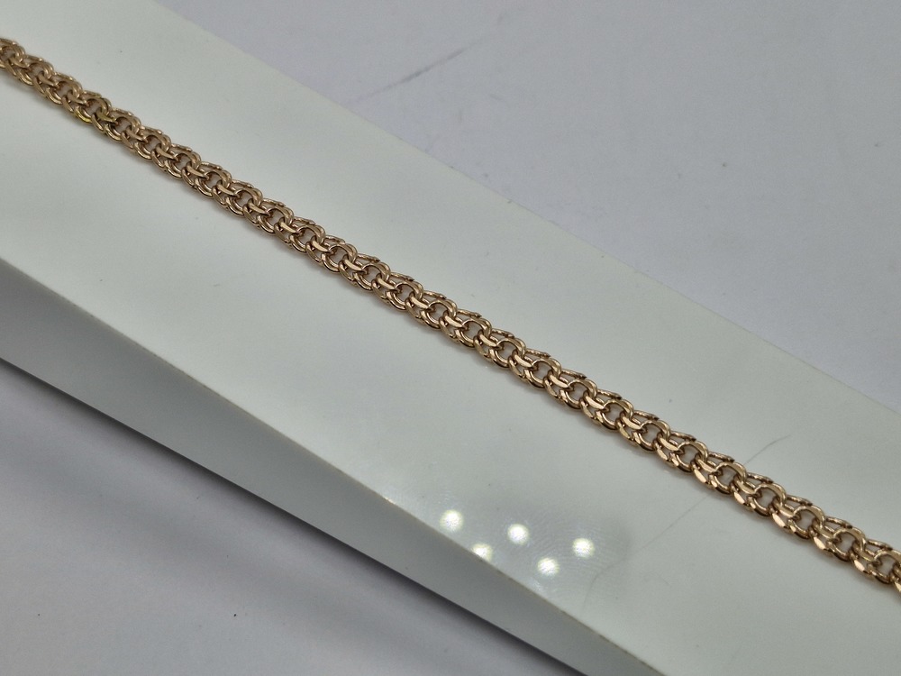 БРАСЛЕТ ПОЛНОВЕСНЫЙ Бисмарк (Au 585)