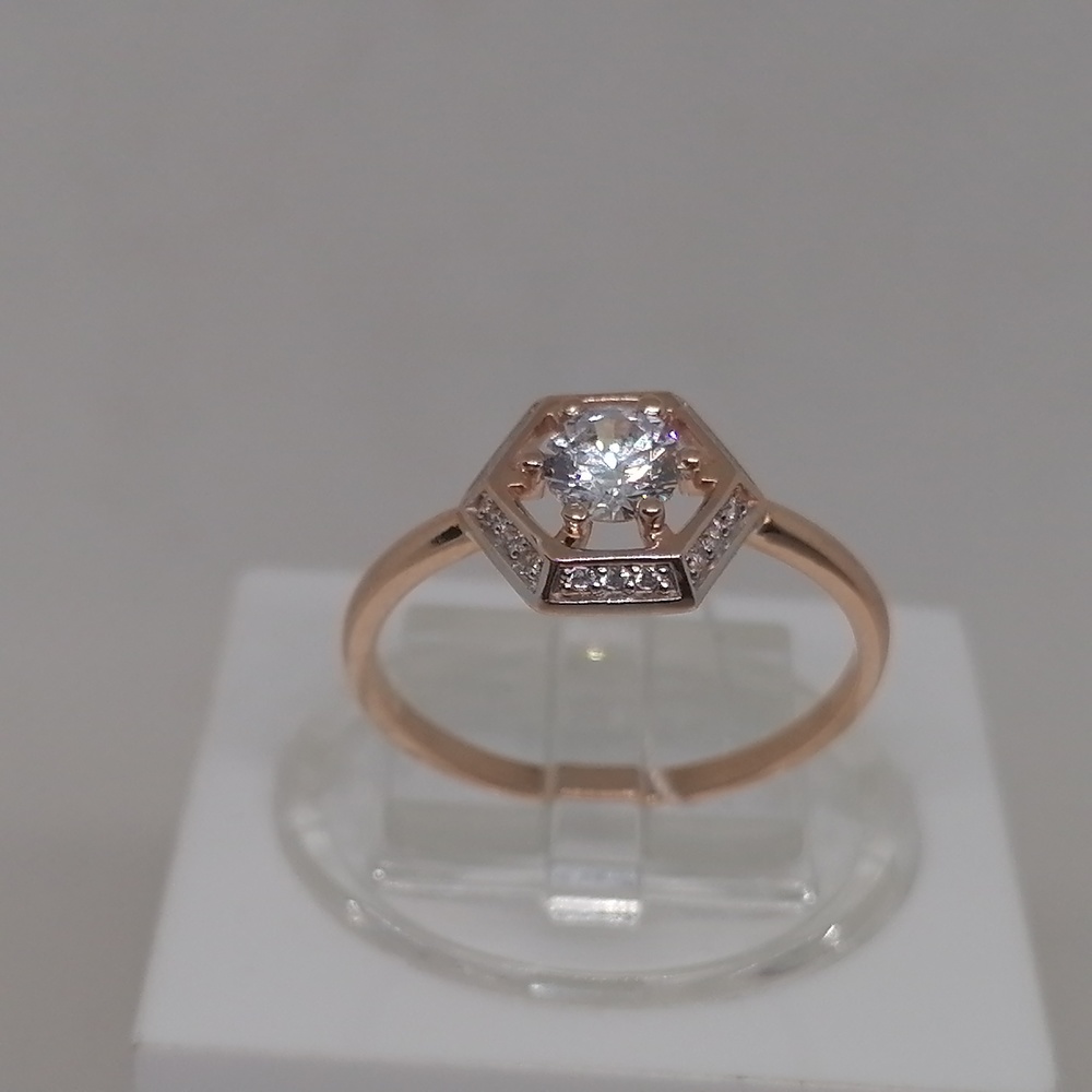 КОЛКМИ585 КОЛЬЦО С КАМНЯМИ (Au 585)