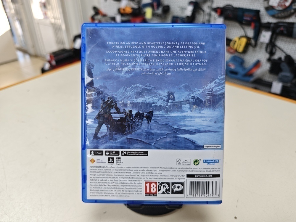 Игра Playstation 5 God Of war Ragnarok