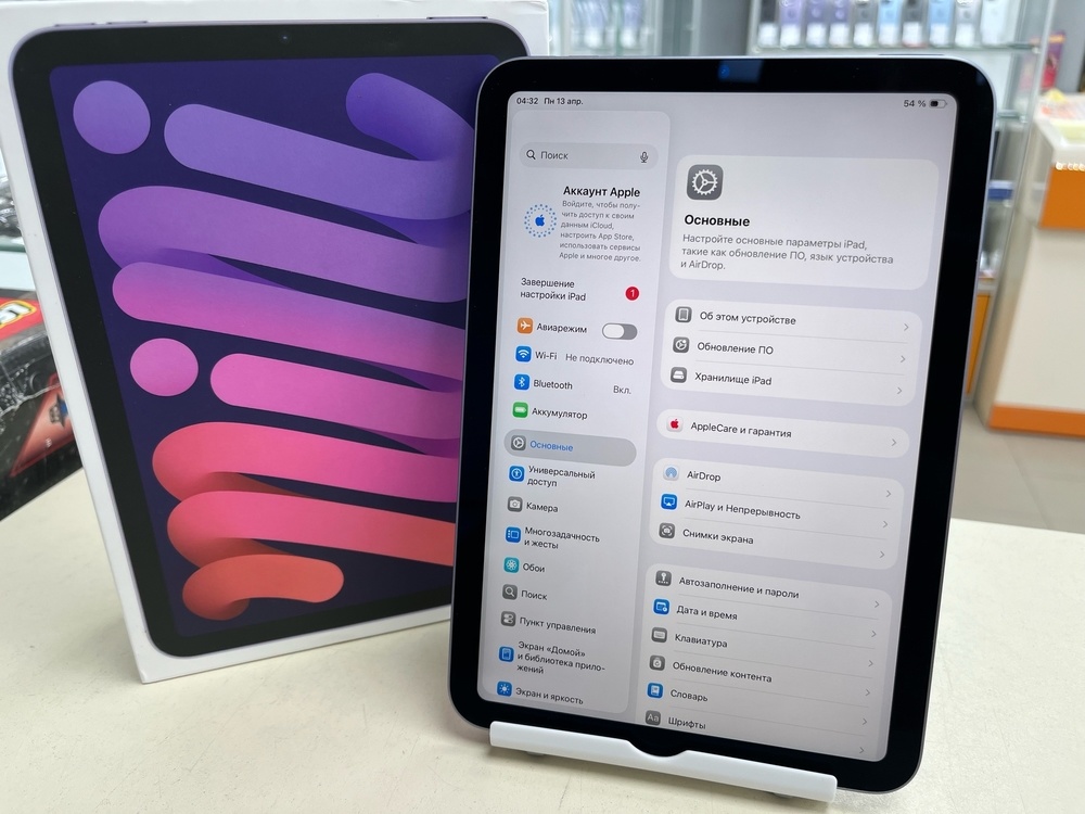 Планшет Apple iPad mini 6 64 ГБ(2021, A2567 (Wi-Fi)