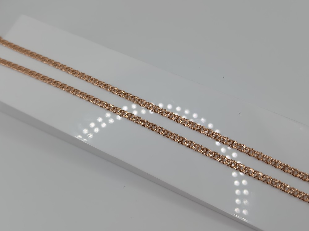 ЦПБС585 ЦЕПЬ ПУСТОТЕЛАЯ Бисмарк (Au 585)