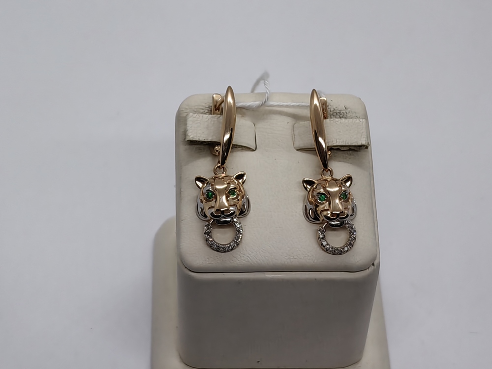 СЕРЬГИ БРИЛЛИАНТ (Au 585)