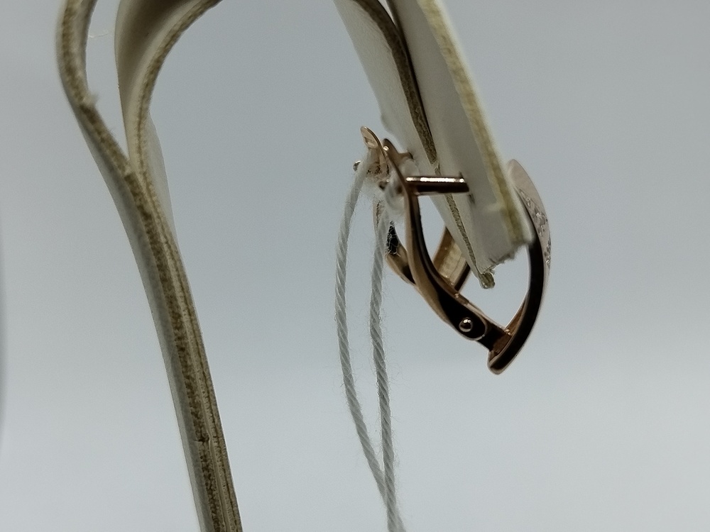 СКМИ585 СЕРЬГИ С КАМНЯМИ (Au 585)