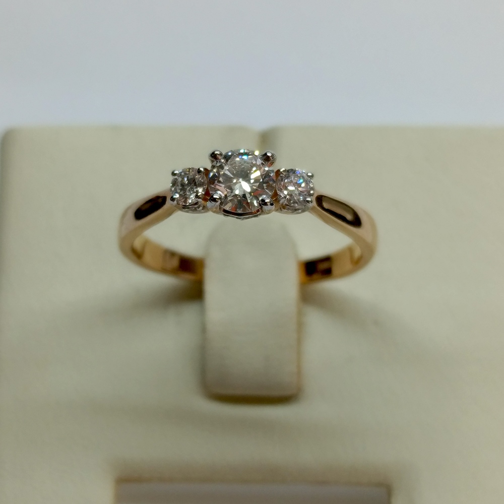 КОЛЬЦО БРИЛЛИАНТ (Au 585)