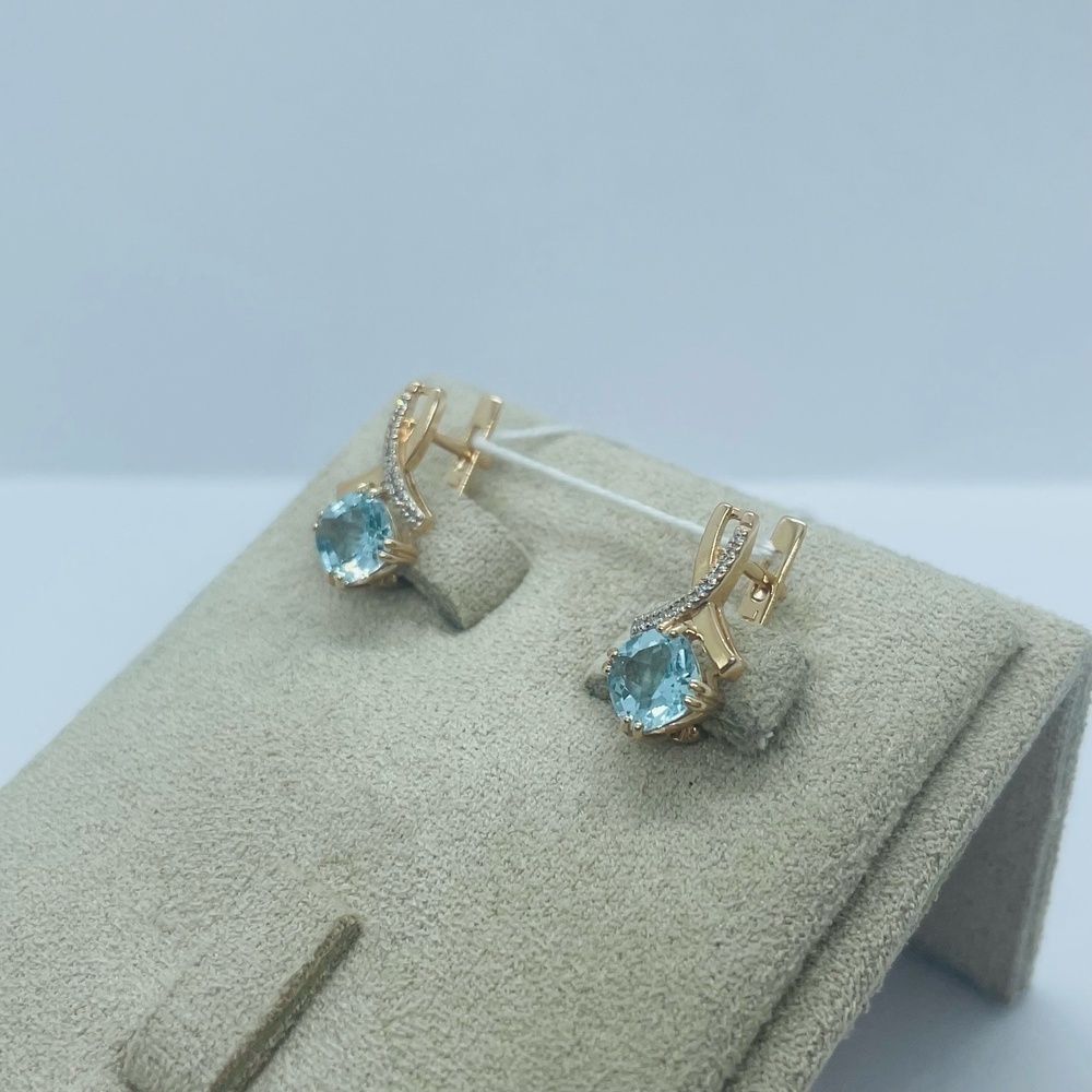 СЕРЬГИ БРИЛЛИАНТ (Au 585)