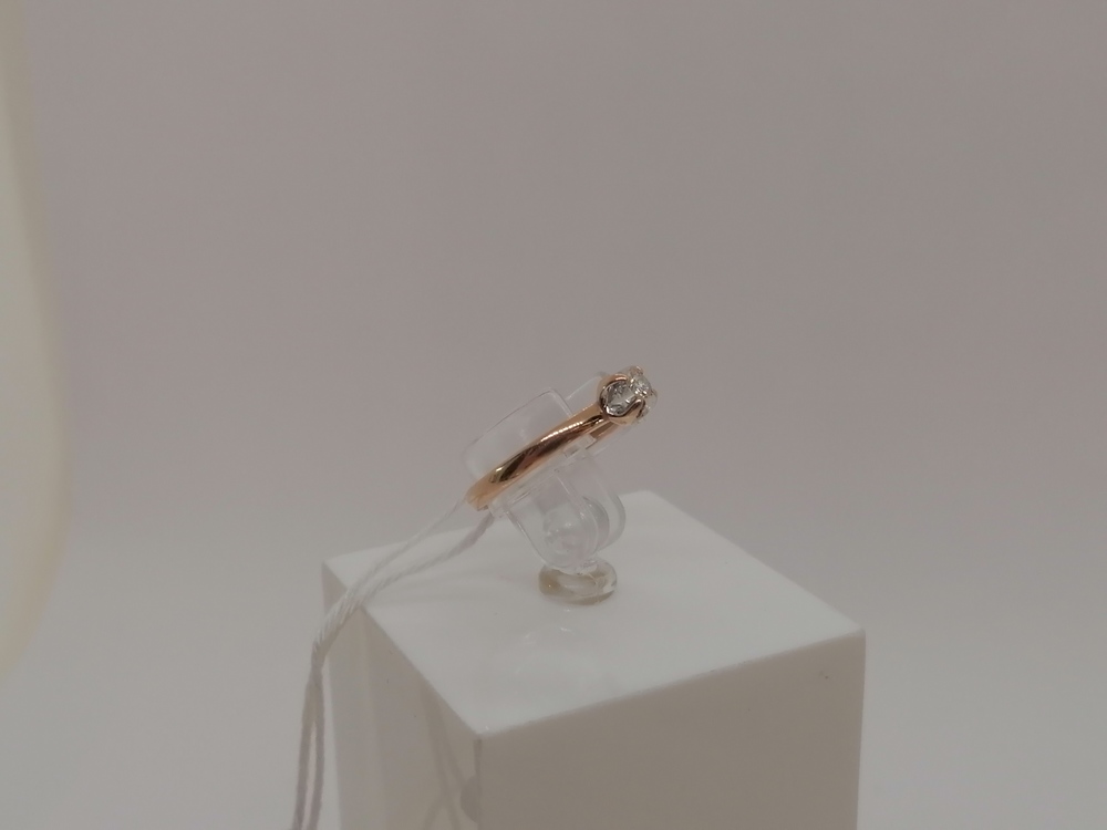 КОЛЬЦО БРИЛЛИАНТ Au 585