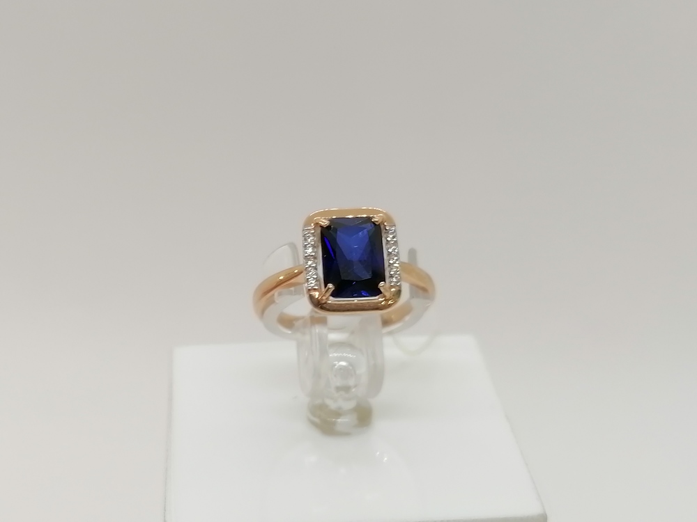 КОЛЬЦО сапфир г.т. (Au 585)