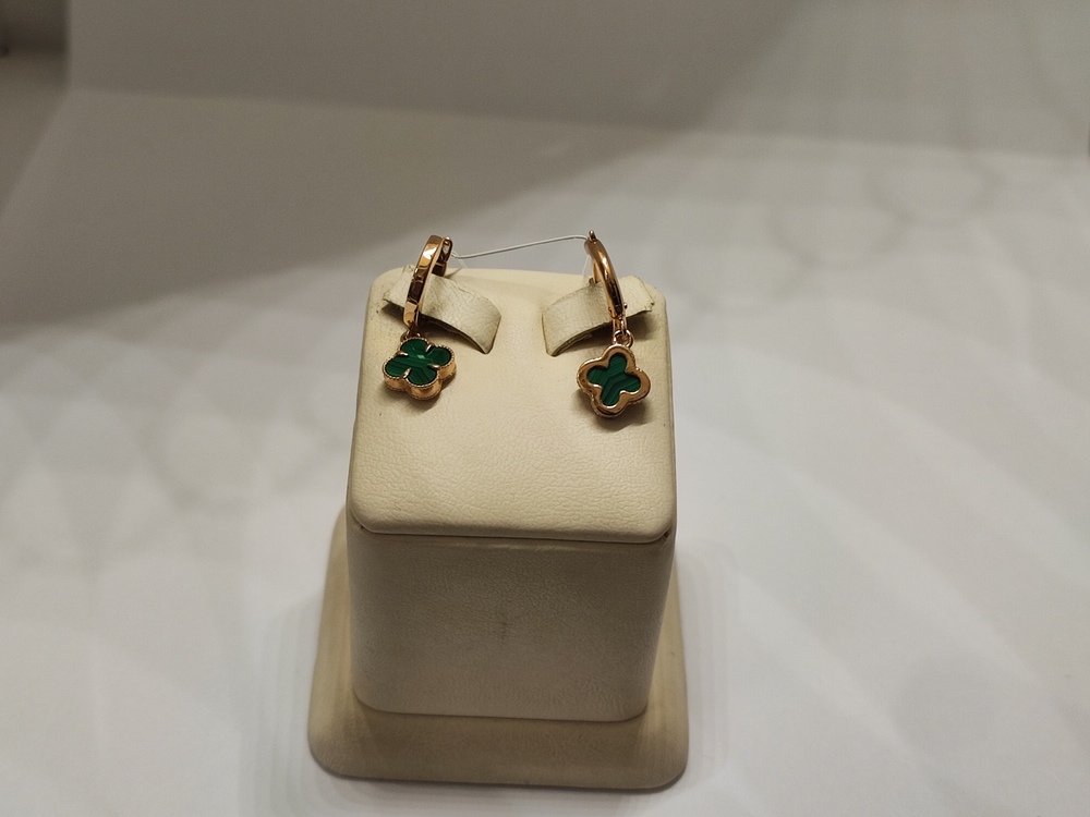 СЕРЬГИ С КАМНЕМ (Au 585) СЕРЬГИ С КАМНЕМ (Au 585)