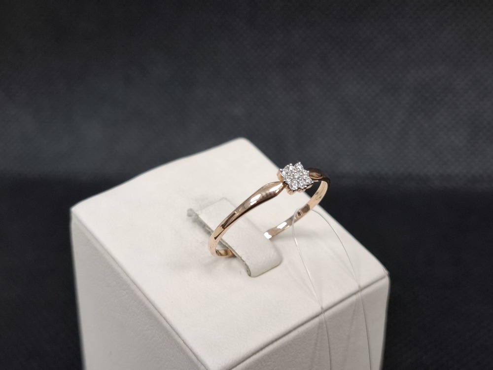 КОЛЬЦО С КАМНЕМ (Au 585)