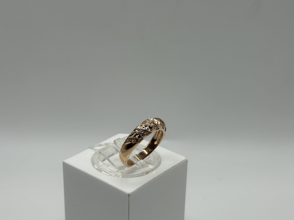 КОЛКМИ585 КОЛЬЦО С КАМНЯМИ (Au 585)