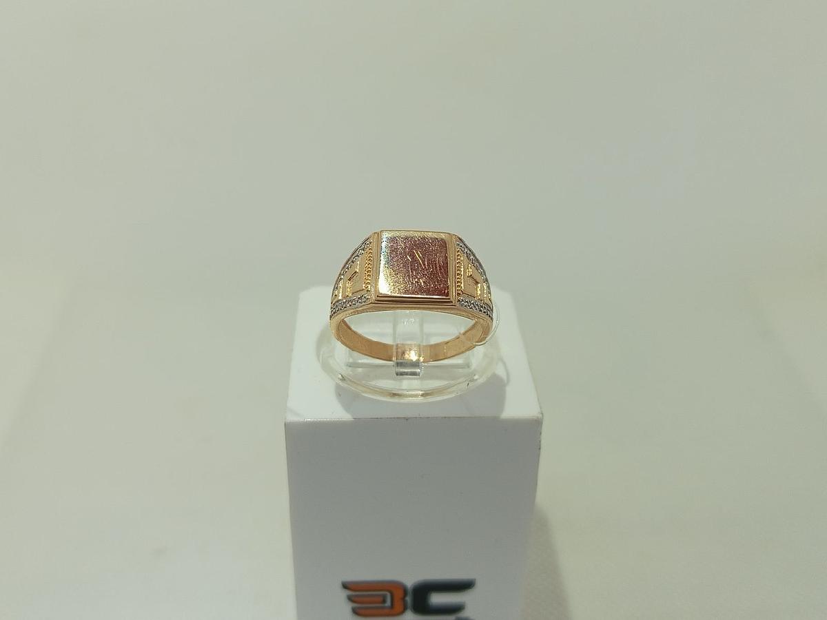 ПЕЧАТКА С КАМНЯМИ (Au 585)