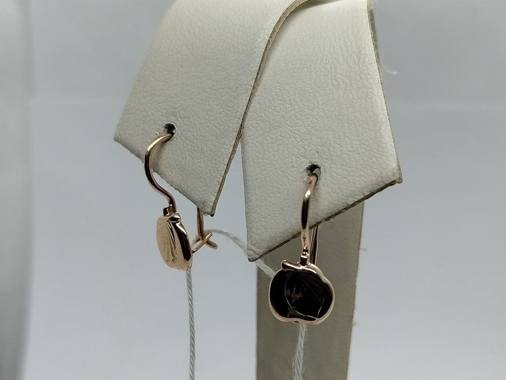 СЕРЬГИ БЕЗ КАМНЯ (Au 583)