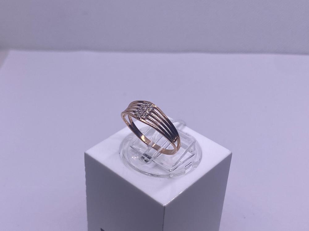 КОЛКМИ585 КОЛЬЦО С КАМНЯМИ (Au 585)