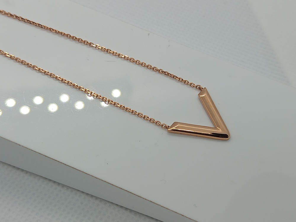 КОЛЬЕ С КАМНЕМ Au 585