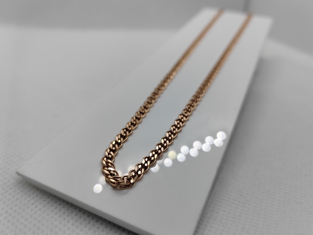 8060155П-45 ЦЕПЬ ПУСТОТЕЛАЯ Нона (Au 585)