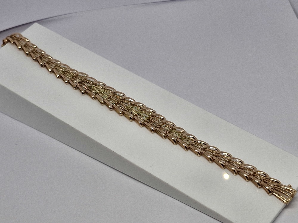 БРАСЛЕТ ЁЛОЧКА (Au 585)