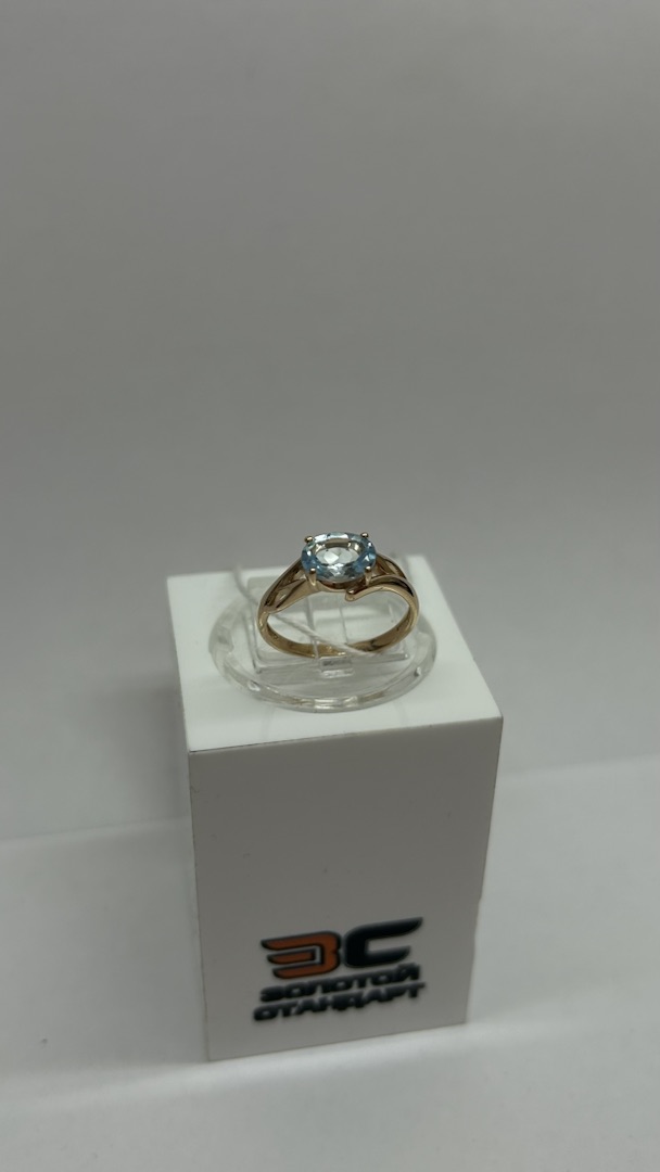 КОЛКМ585 КОЛЬЦО С КАМНЕМ (Au 585)