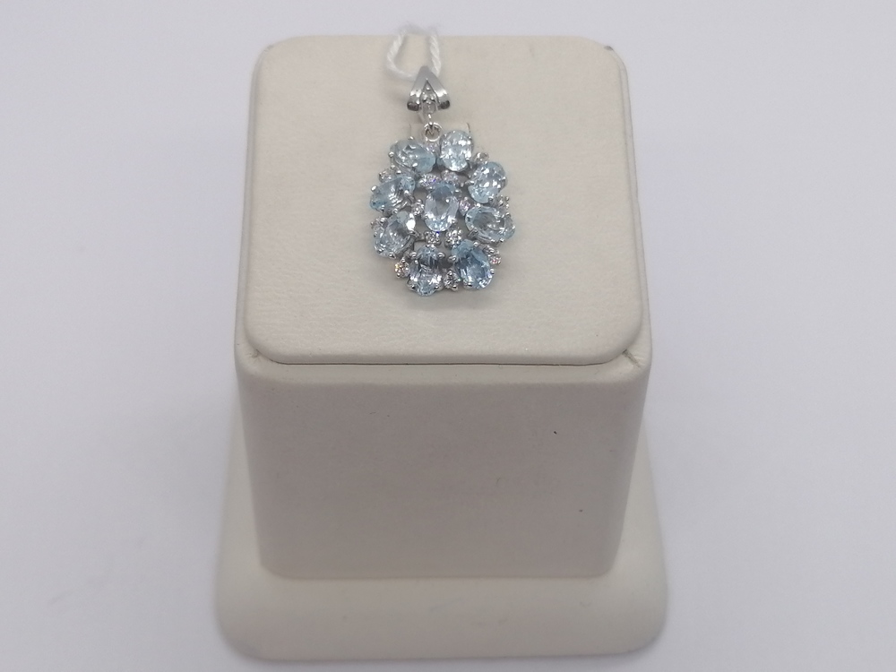 ПОДВЕСКА С КАМНЯМИ (Au 585)