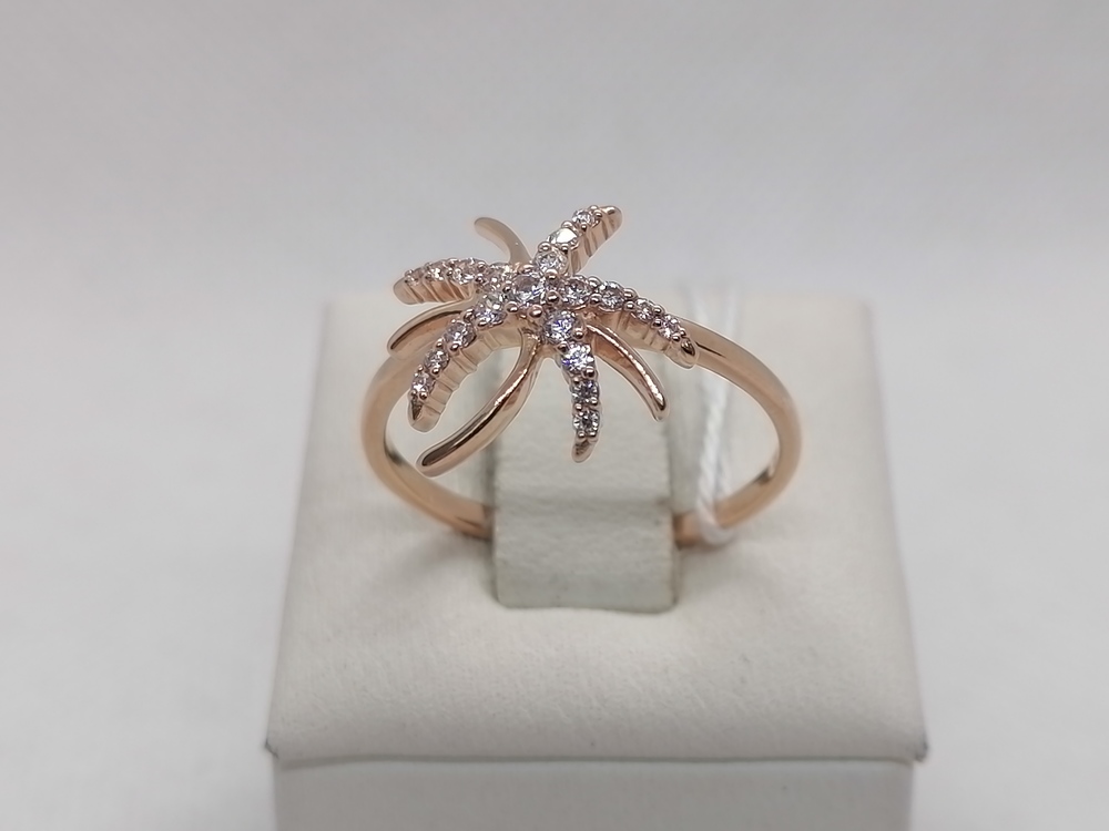 КОЛКМИ585 КОЛЬЦО С КАМНЯМИ (Au 585)