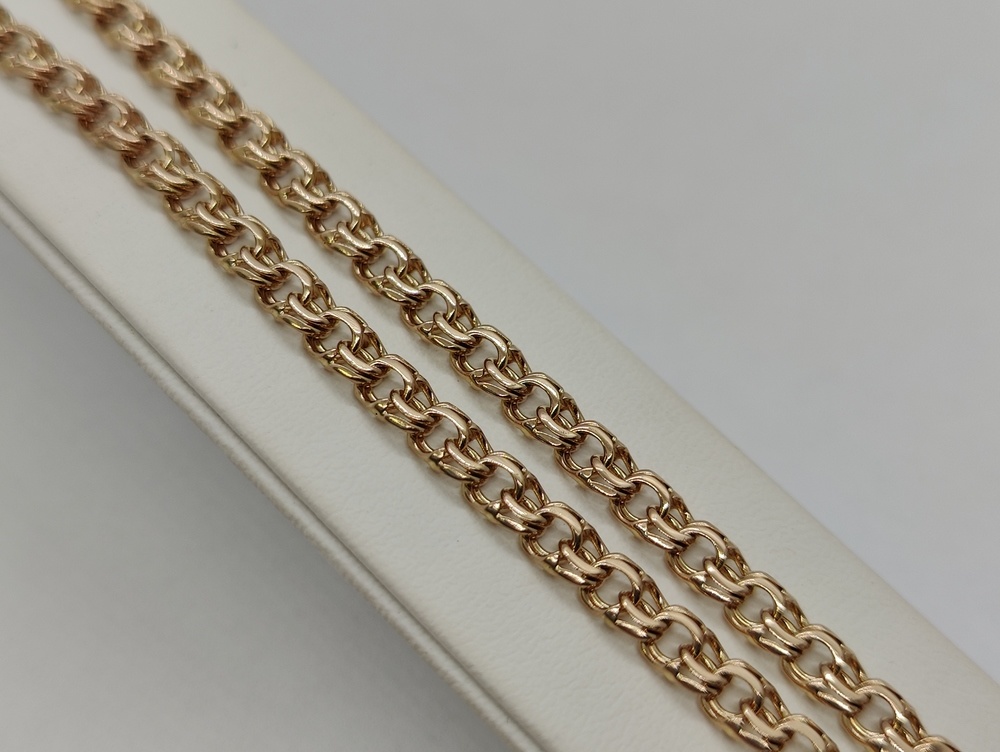 ЦЛБС585 ЦЕПЬ ПОЛНОВЕСНАЯ Бисмарк (Au 585)