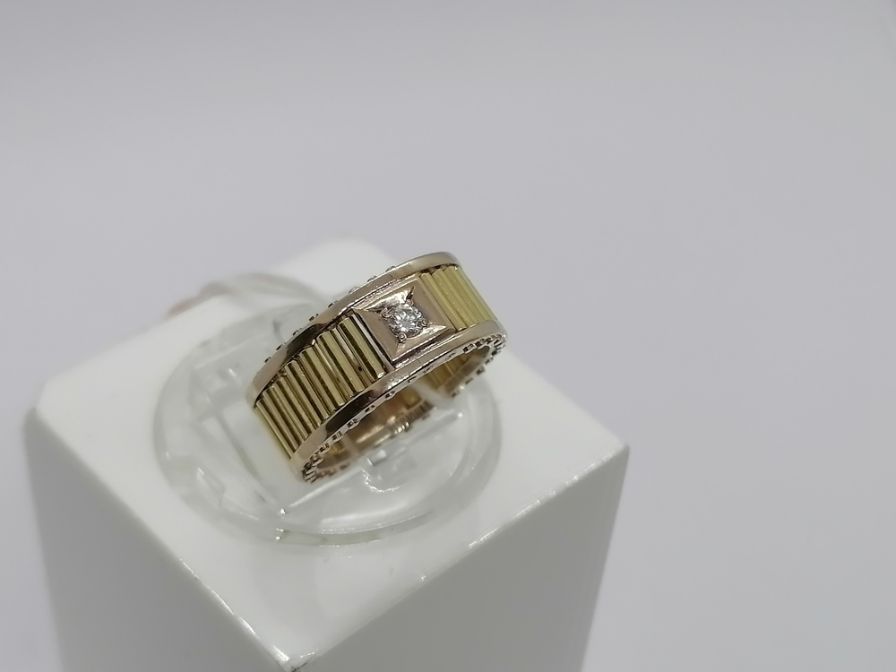 КОЛЬЦО БРИЛЛИАНТ Au 585