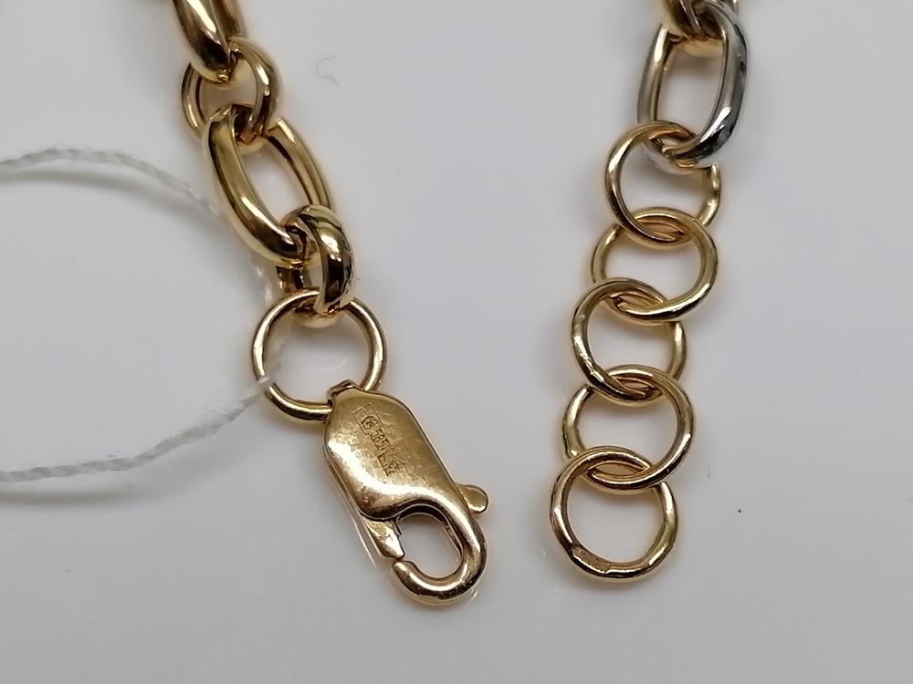 БРАСЛЕТ ПУСТОТЕЛЫЙ Фантазия (Au 585)