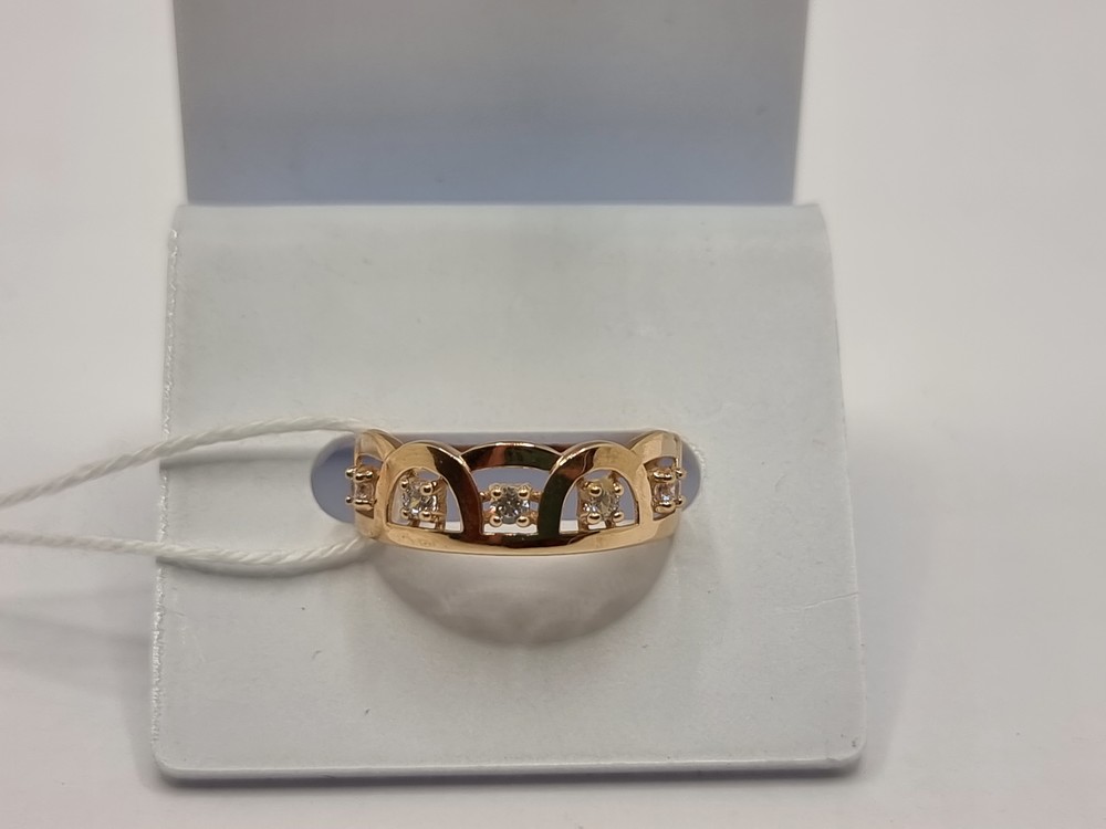 КОЛКМИ585 КОЛЬЦО С КАМНЯМИ (Au 585) КОЛКМИ585 КОЛЬЦО С КАМНЯМИ (Au 585)