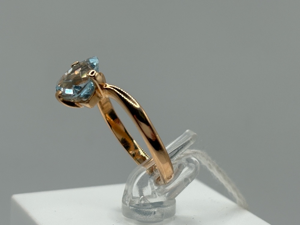 КОЛКМ585 КОЛЬЦО С КАМНЕМ (Au 585)