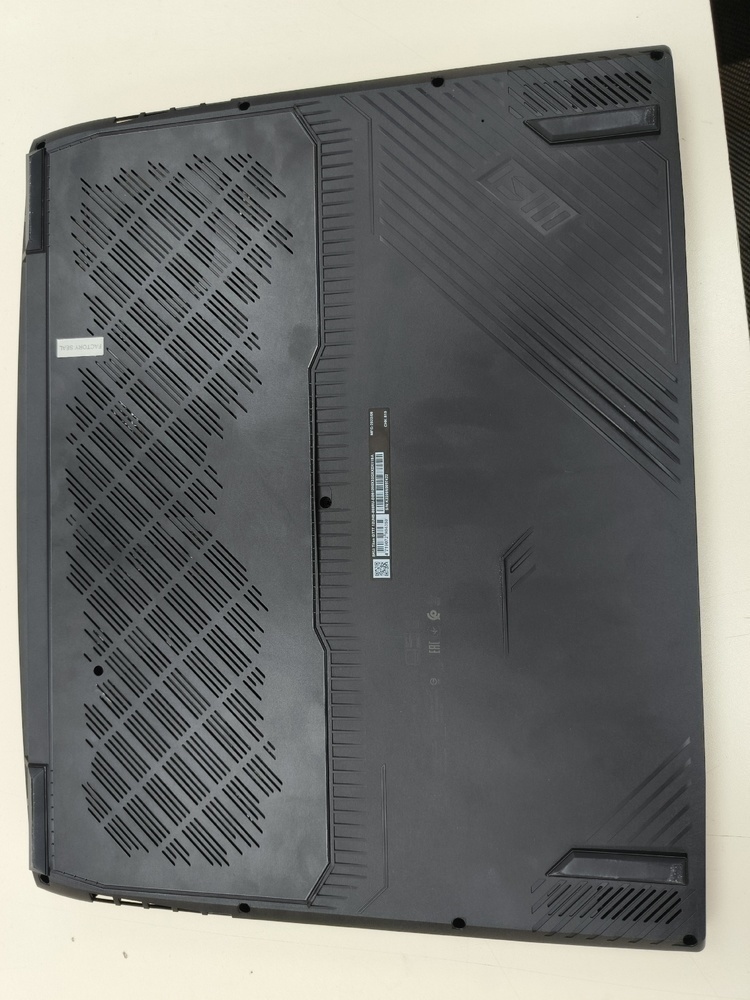 Ноутбук MSI; Core i9-12900HX, GeForce RTX 3080 Ti, 32 Гб, 2 Tb, Нет
