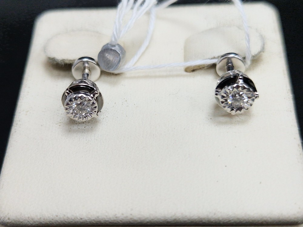 СЕРЬГИ БРИЛЛИАНТ (Au 585)