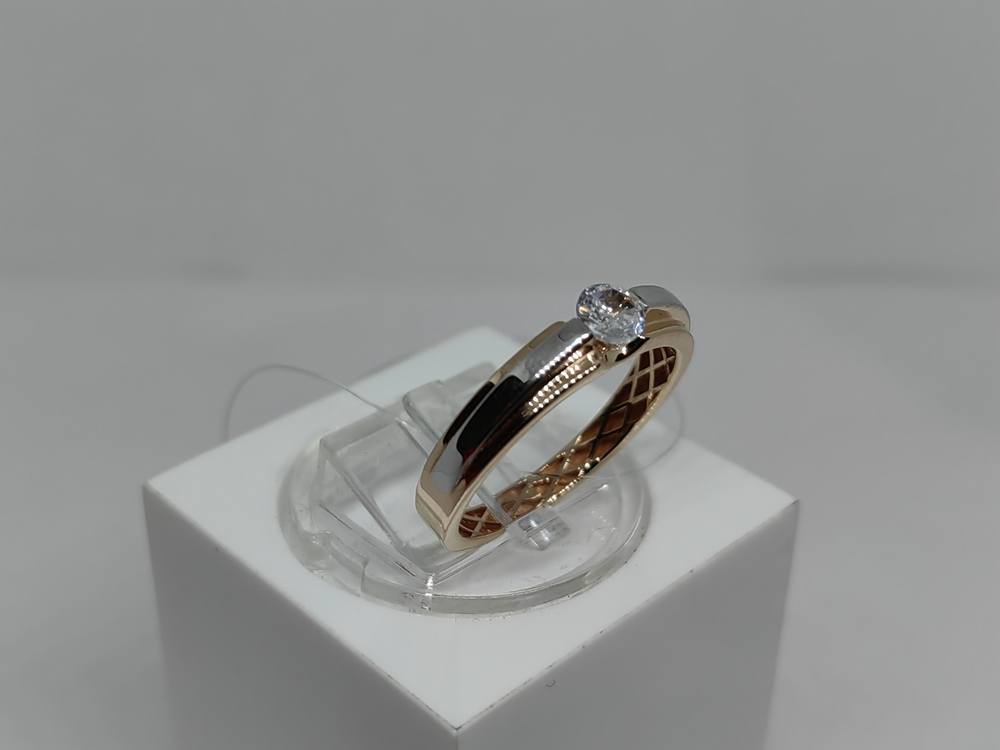 КОЛЬЦО С КАМНЕМ (Au 585)