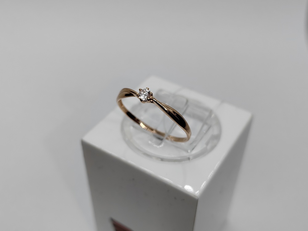 КОЛЬЦО С КАМНЕМ (Au 585) КОЛЬЦО С КАМНЕМ (Au 585)