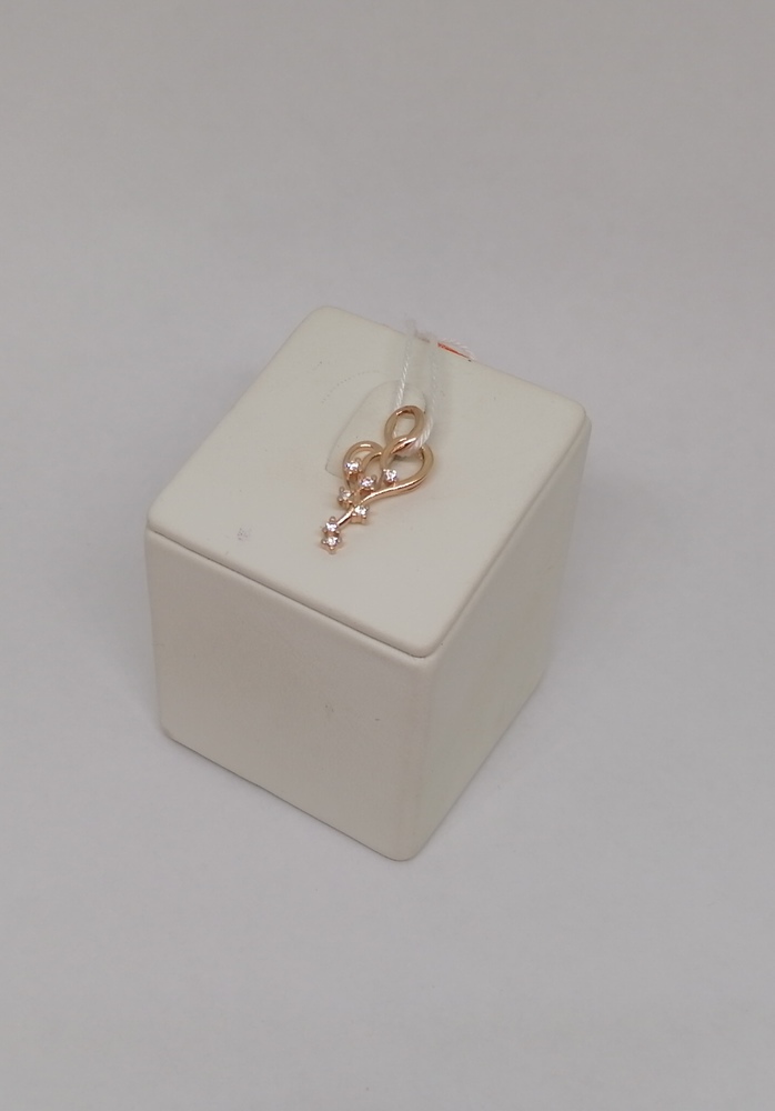 ПОДКМИ585 ПОДВЕСКА С КАМНЯМИ (Au 585)