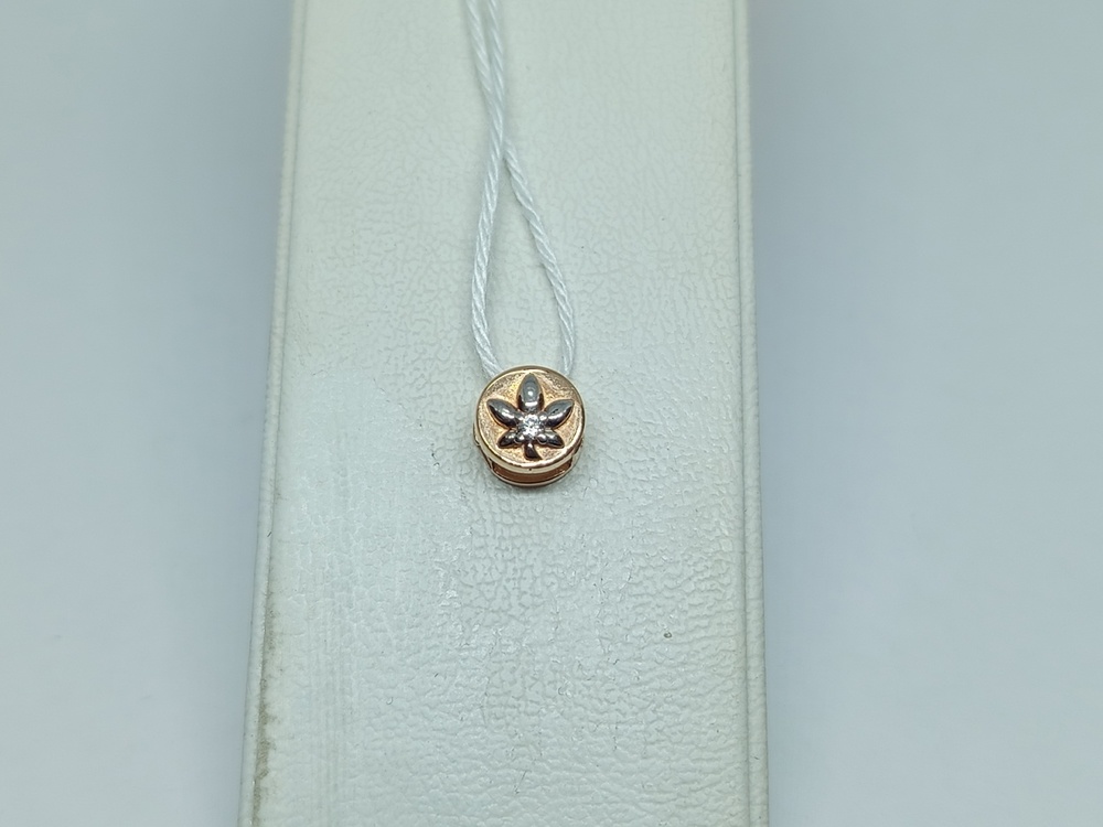 ПОДКМ585 ПОДВЕСКА С КАМНЕМ (Au 585)