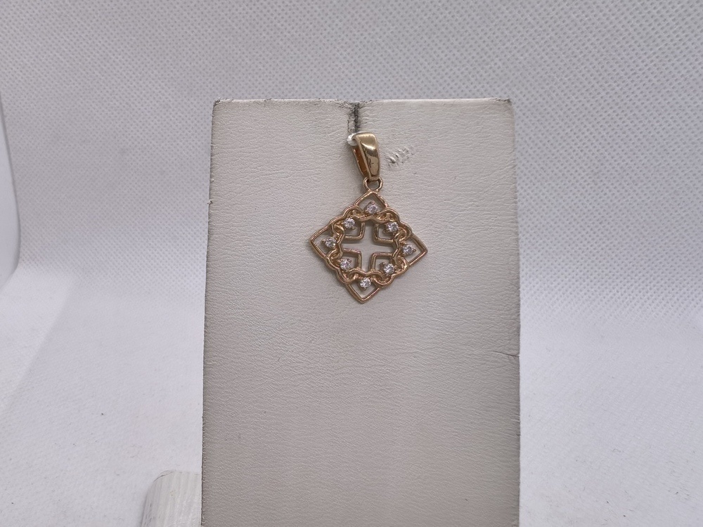 50295 ПОДВЕСКА С КАМНЯМИ (Au 585)