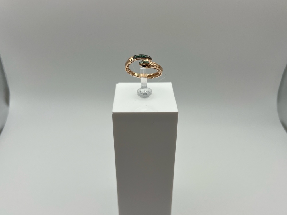 К19217875 КОЛЬЦО С КАМНЯМИ (Au 585)