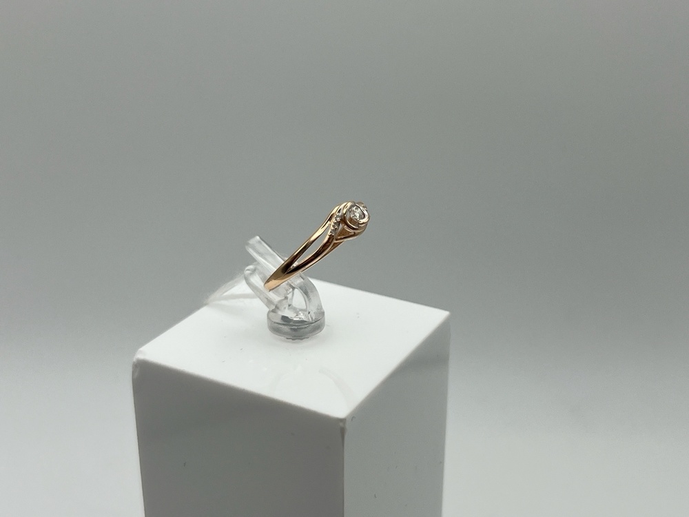 КОЛЬЦО БРИЛЛИАНТ Au 585