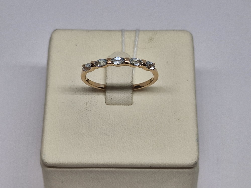 КОЛКМИ585 КОЛЬЦО С КАМНЯМИ (Au 585)