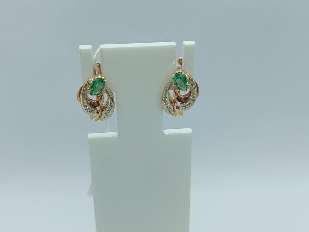 СЕРЬГИ БРИЛЛИАНТ (Au 585)