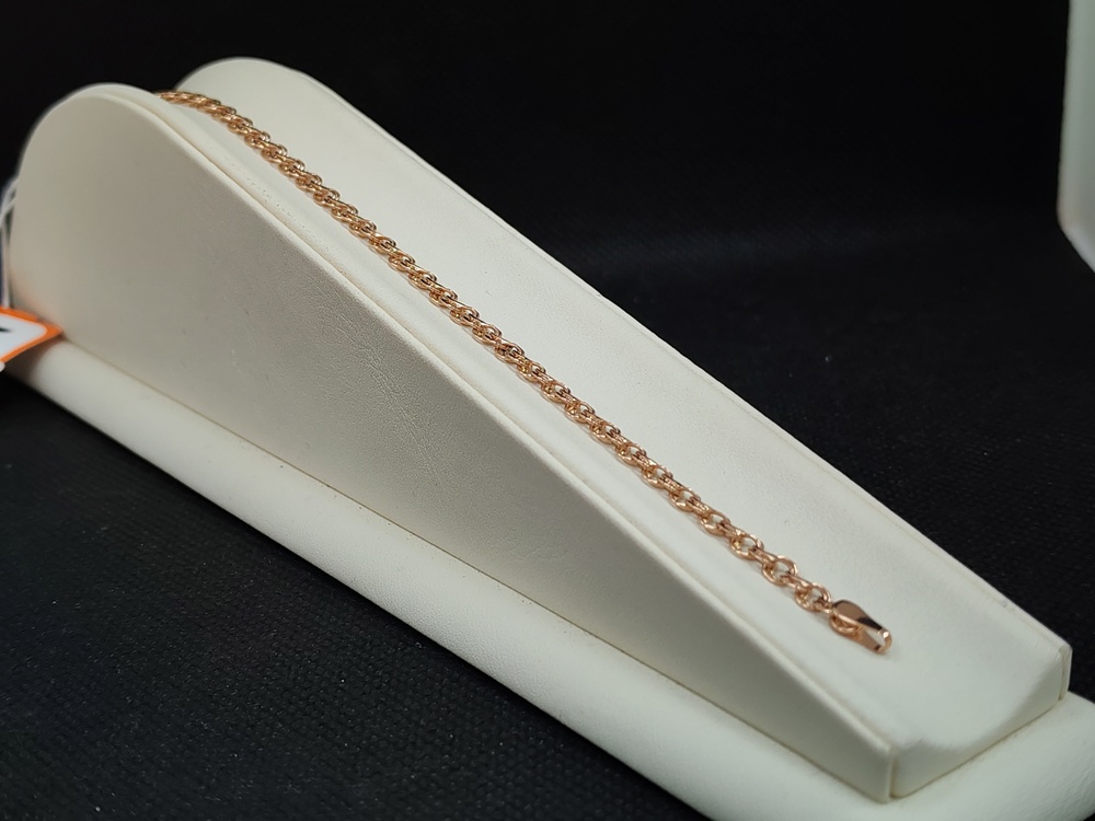 БРАСЛЕТ ПОЛНОВЕСНЫЙ Ручеек Au 585