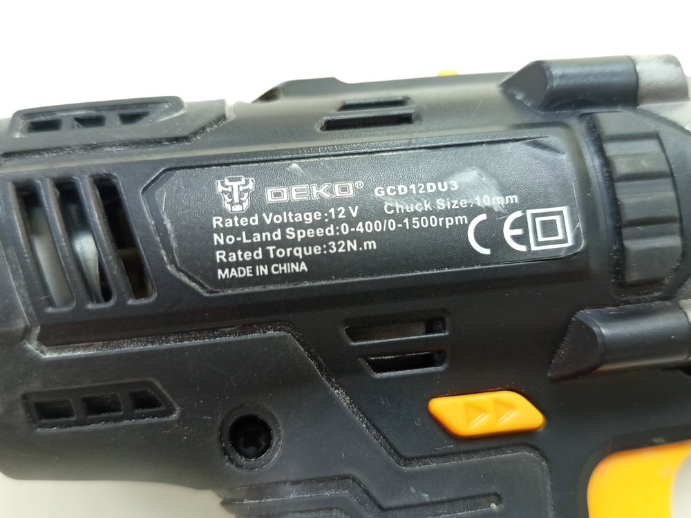 Шуруповерт Deko Banger 12V SET 1