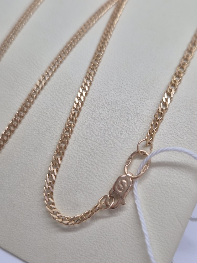 ЦЛР2585 ЦЕПЬ ПОЛНОВЕСНАЯ Ромб двойной (Au 585) ЦЛР2585 ЦЕПЬ ПОЛНОВЕСНАЯ Ромб двойной (Au 585)