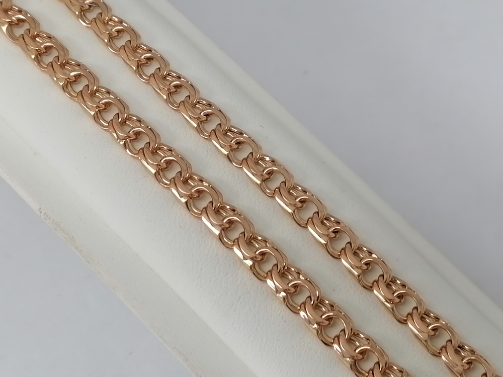 ЦЕПЬ ПОЛНОВЕСНАЯ Бисмарк (Au 585)